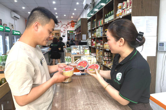 Sôi động thị trường thực phẩm, trái cây dịp Tết Đoan Ngọ