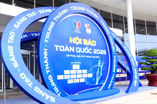 Hôm nay khai hội Báo chí toàn quốc 2026 tại Hải Phòng