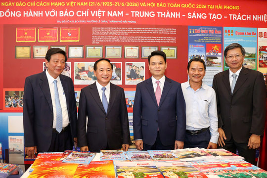 Hội Báo toàn quốc 2026 đưa hình ảnh Hải Phòng năng động, sáng tạo vươn xa