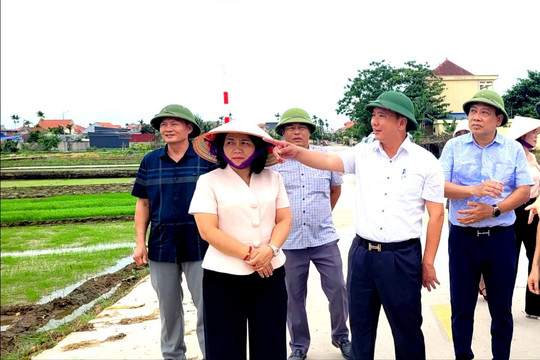 Đẩy mạnh đầu tư hạ tầng nông nghiệp, nâng cao năng lực phòng chống thiên tai