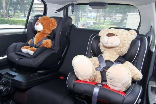 Không có ghế trẻ em trên xe ô tô bị phạt bao nhiêu tiền?