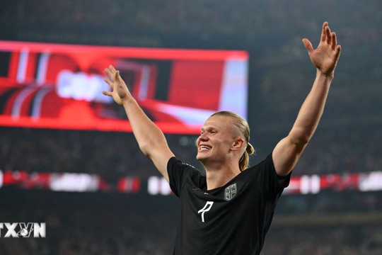 Haaland tỏa sáng đưa Na Uy vào vòng đấu loại trực tiếp World Cup 2026