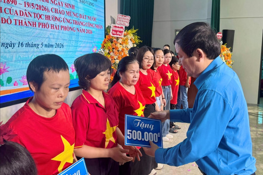 Hai Phong Labor Federation praised for well-organized 2026 Workers’ Month