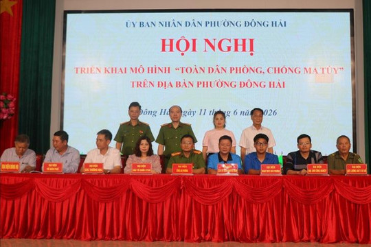 Để đạt mục tiêu 'Hải Phòng không ma túy'