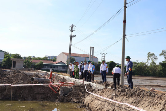 Cưỡng chế thu hồi gần 650 m² đất tại xã Nguyễn Lương Bằng