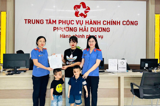 2 trẻ em được cấp giấy khai sinh sau kiến nghị của Viện Kiểm sát nhân dân khu vực 8