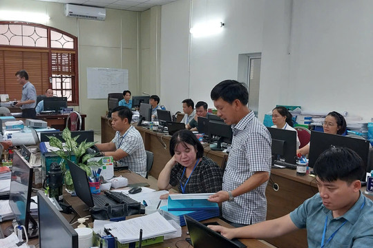 Bảo đảm tiến độ rà soát dữ liệu đất đai