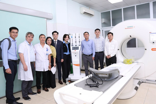 Bệnh viện Hữu nghị Việt - Tiệp tiếp nhận hệ thống chẩn đoán hình ảnh hiện đại