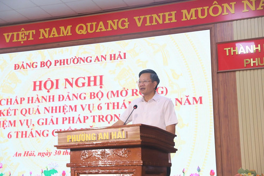 Phường An Hải hoàn thành 5/18 chỉ tiêu kế hoạch cả năm