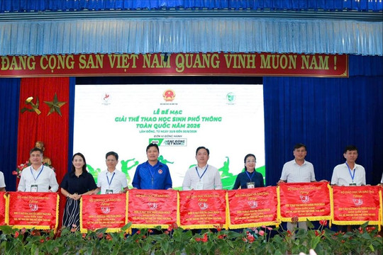 Hải Phòng giành 14 huy chương vàng tại Giải thể thao học sinh phổ thông toàn quốc