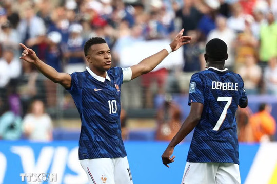 Mbappe lập cú đúp giúp Pháp thắng đậm Thụy Điển tại World Cup 2026