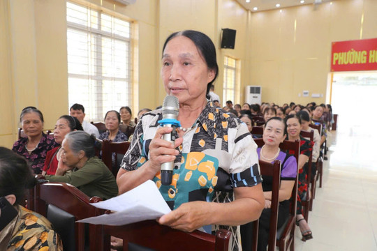 Bảo đảm sinh kế với người dân có nhà, đất bị thu hồi