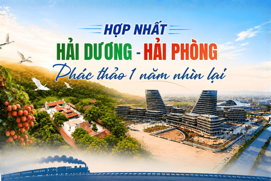 Hợp nhất Hải Dương - Hải Phòng - Phác thảo 1 năm nhìn lại