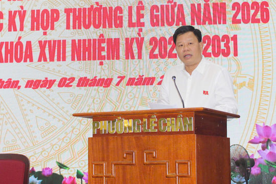 18 tổ đại biểu HĐND thành phố Hải Phòng đồng loạt tiếp xúc cử tri