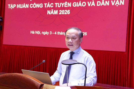Nâng cao năng lực đội ngũ tuyên giáo, dân vận trong giai đoạn mới