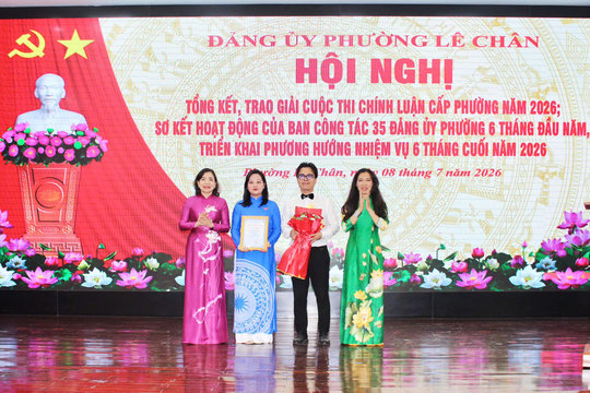676 tác phẩm tham gia cuộc thi chính luận cấp phường Lê Chân