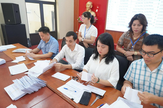 Hơn 300 người tham gia đấu giá đất tại Vĩnh Am