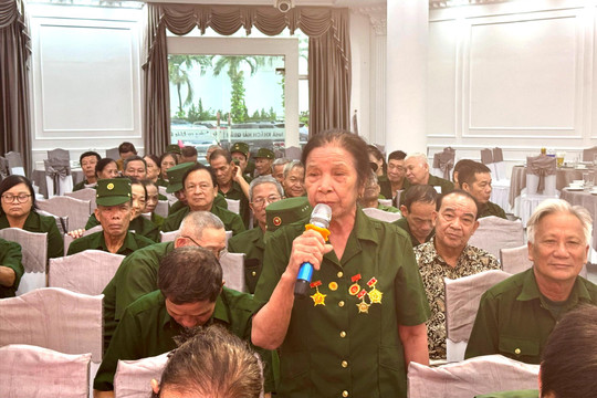 Tăng cường chăm lo hội viên cựu thanh niên xung phong khó khăn