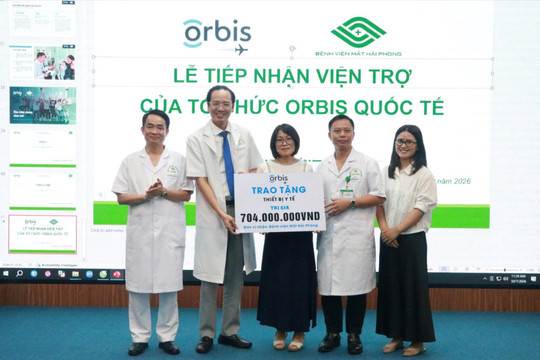 Hơn 15.000 học sinh Hải Phòng được sàng lọc thị lực từ Dự án REACH