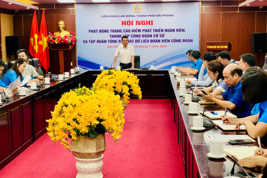 Phát động Tháng cao điểm phát triển đoàn viên, thành lập công đoàn cơ sở