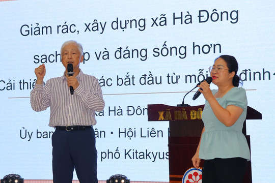 Hà Đông triển khai mô hình Bokashi xử lý rác hữu cơ tại nguồn theo công nghệ Nhật Bản