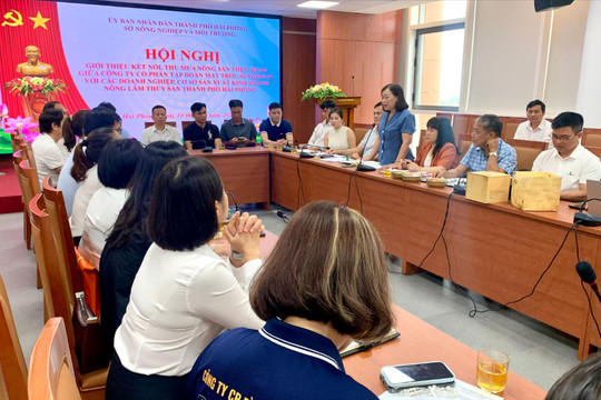 Kết nối đưa nông sản, thực phẩm vào hệ thống của Sun Group