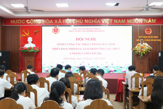 Thuế cơ sở 2 thành phố Hải Phòng thu ngân sách đạt gần 70% dự toán