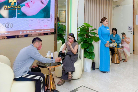 Xử phạt phòng khám thẩm mỹ Hapico