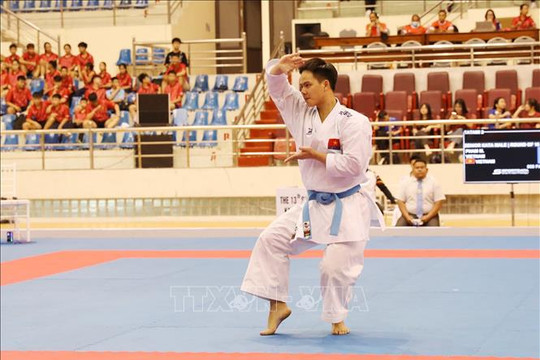 Bế mạc Giải vô địch Karate Đông Nam Á lần thứ 13 tại Ninh Bình