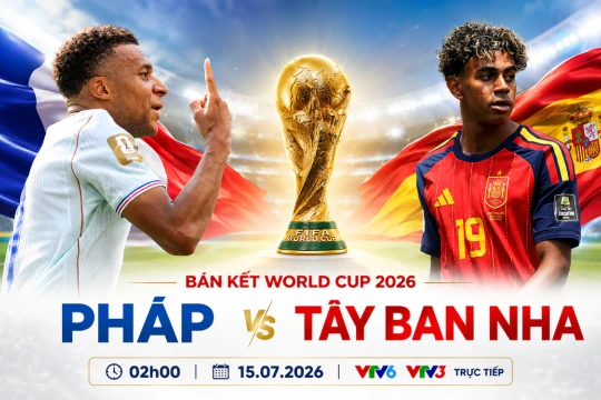 Pháp đụng độ Tây Ban Nha tại bán kết World Cup 2026