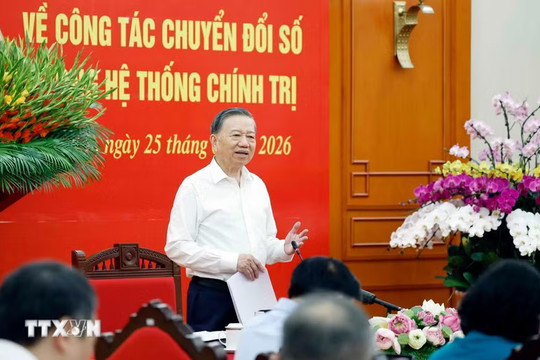 Chuyển đổi số trong hệ thống chính trị: Phát triển dữ liệu và nền tảng chung