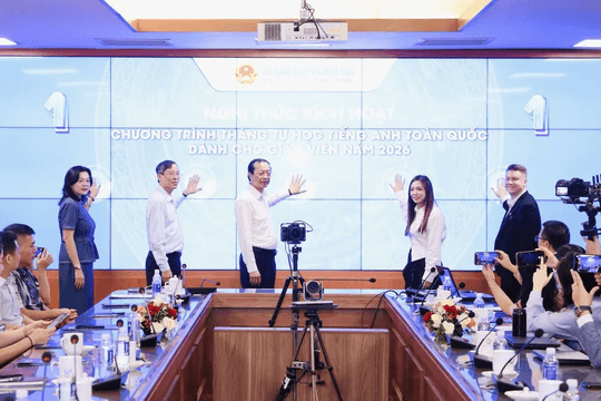 Phát động 'Tháng tự học tiếng Anh dành cho giáo viên toàn quốc' năm 2026