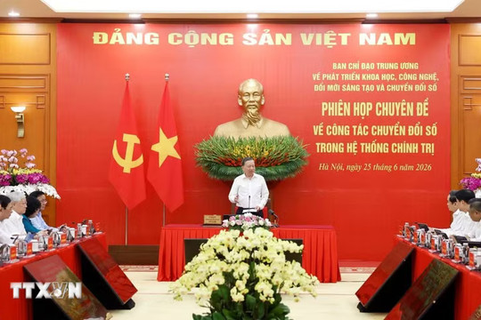 100 ngày xử lý dứt điểm các điểm nghẽn về chuyển đổi số trong hệ thống chính trị