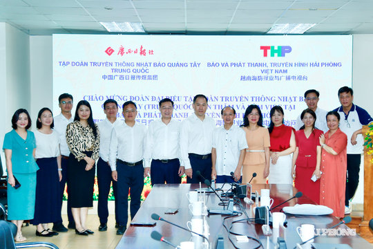 Hợp tác Báo và phát thanh, truyền hình Hải Phòng - Tập đoàn Truyền thông Nhật báo Quảng Tây