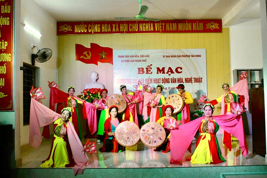 Gieo 'hạt nhân' văn nghệ, lan tỏa từ cơ sở