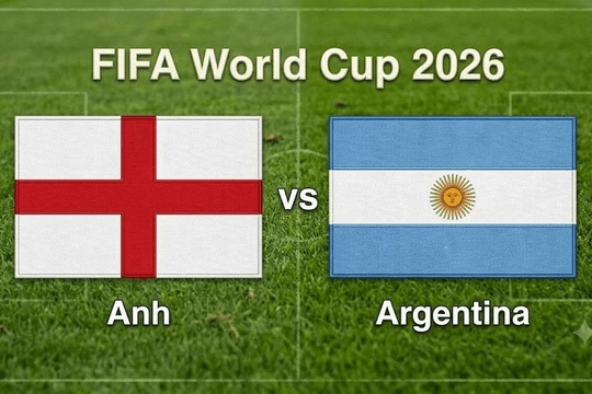 Chờ đợi màn thư hùng kinh điển Anh - Argentina
