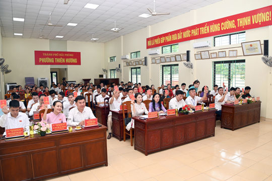 Phường Thiên Hương bổ sung gần 45 tỷ đồng vốn đầu tư công