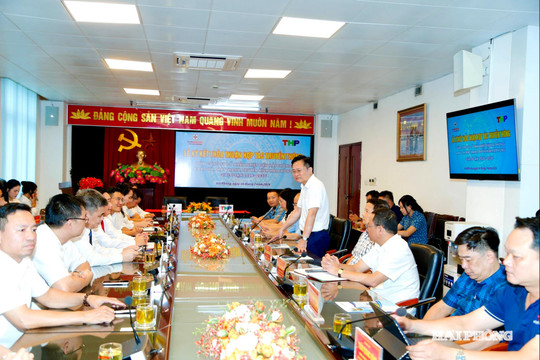 Ký kết hợp tác truyền thông giữa Báo và phát thanh, truyền hình Hải Phòng với Công ty CP Nhiệt điện Hải Phòng