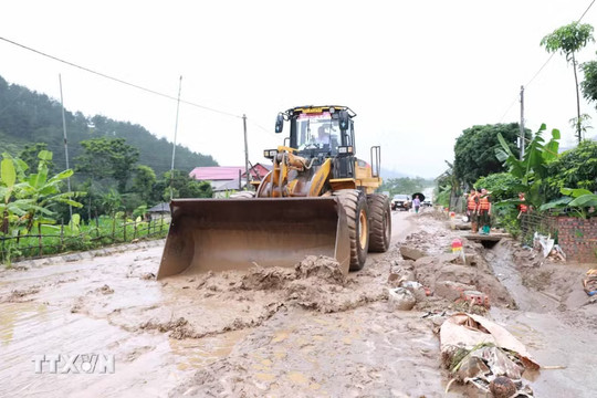 Cảnh báo nguy cơ lũ quét, sạt lở đất tại 5 tỉnh miền núi phía bắc