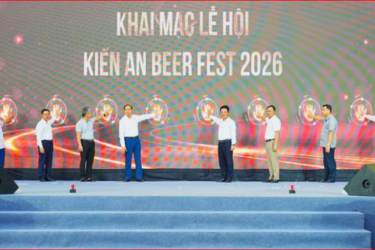 Around 7,000 visitors attend 2026 Kien An Beer Fest