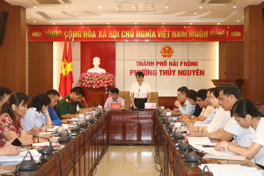 Phường Thủy Nguyên triển khai cưỡng chế thu hồi đất phục vụ dự án đường kết nối VSIP - Vũ Yên
