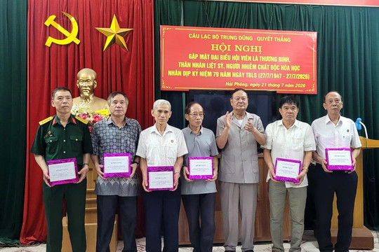 Câu lạc bộ Trung dũng - Quyết thắng tri ân thương binh, thân nhân liệt sĩ