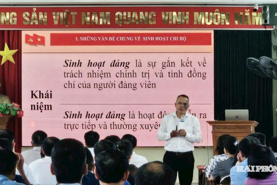 Chú trọng đào tạo để nâng cao chất lượng đội ngũ cán bộ cơ sở