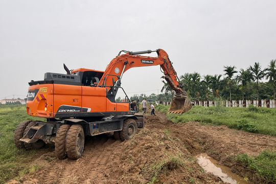 Xã Kẻ Sặt cưỡng chế thu hồi đất thực hiện dự án khu dân cư