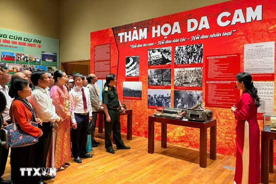 Khai mạc triển lãm 'Da cam - Lương tri và Công lý' tại Đà Nẵng