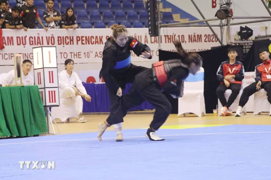 Việt Nam xếp nhất toàn đoàn giải vô địch Pencak Silat châu Á 2026
