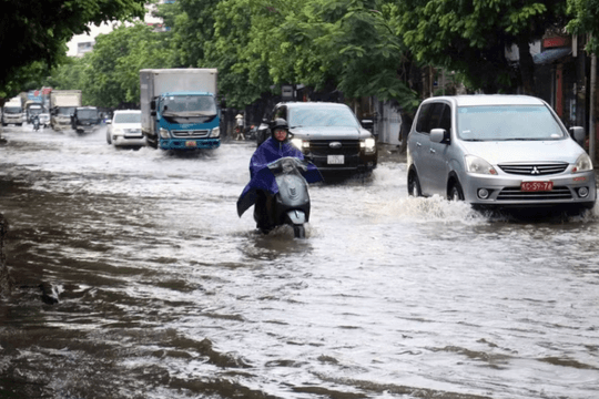 Bắc Bộ sắp có đợt mưa lớn, cảnh báo nguy cơ ngập úng
