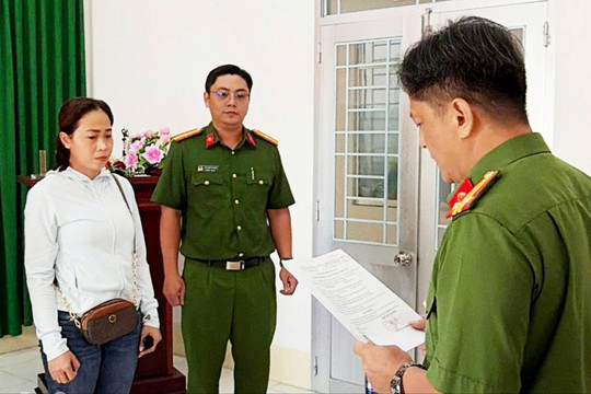Khởi tố, bắt tạm giam người phụ nữ lừa đảo 59 tỷ đồng