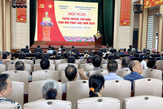 Hải Phòng triển khai Nghị quyết số 27 về tiếp tục xây dựng và hoàn thiện Nhà nước pháp quyền