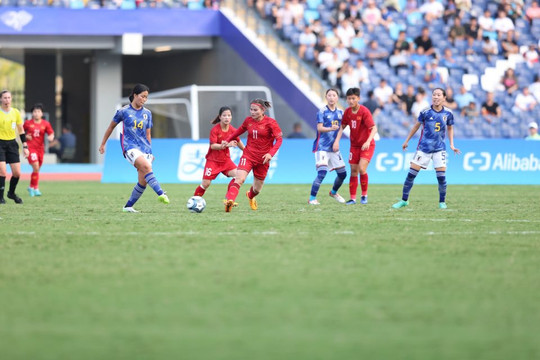 Đội tuyển bóng đá nữ Việt Nam rơi vào bảng 'tử thần' tại ASIAD 2026